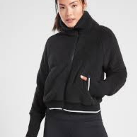 Athleta Tugga Sherpa Jacket Sz.Med. - Picture 2 of 11